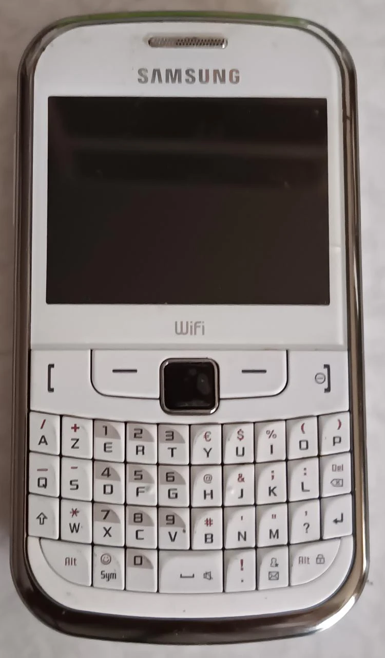 📱 Téléphone Samsung Chat 335 (GT-S3350) - Blanc (Wi-Fi) pour pièces détachées